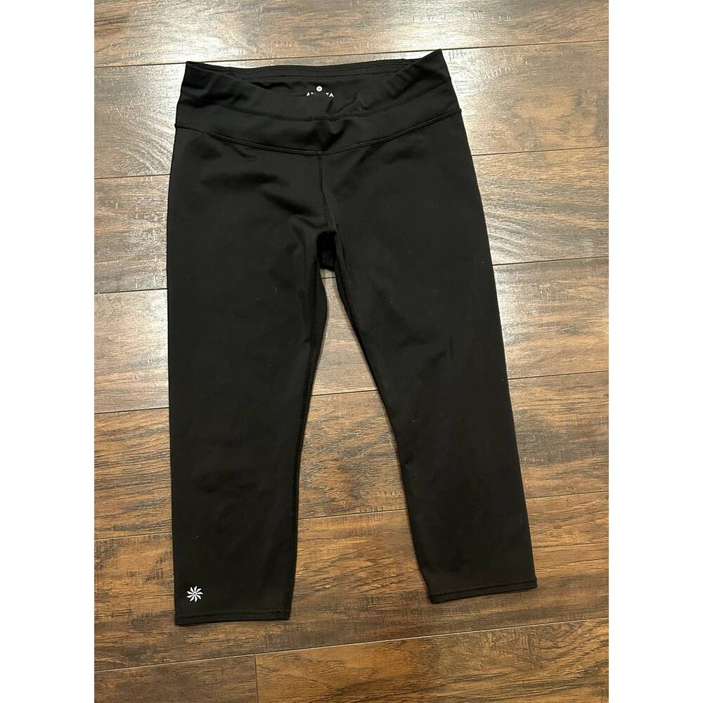 Athleta Women's Black Yoga Workout Legging Pants - M